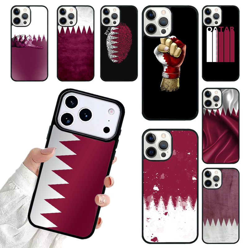Phone Cases Qatar - Qatar Vlag Nationale Vlag Telefoonhoesje Voor