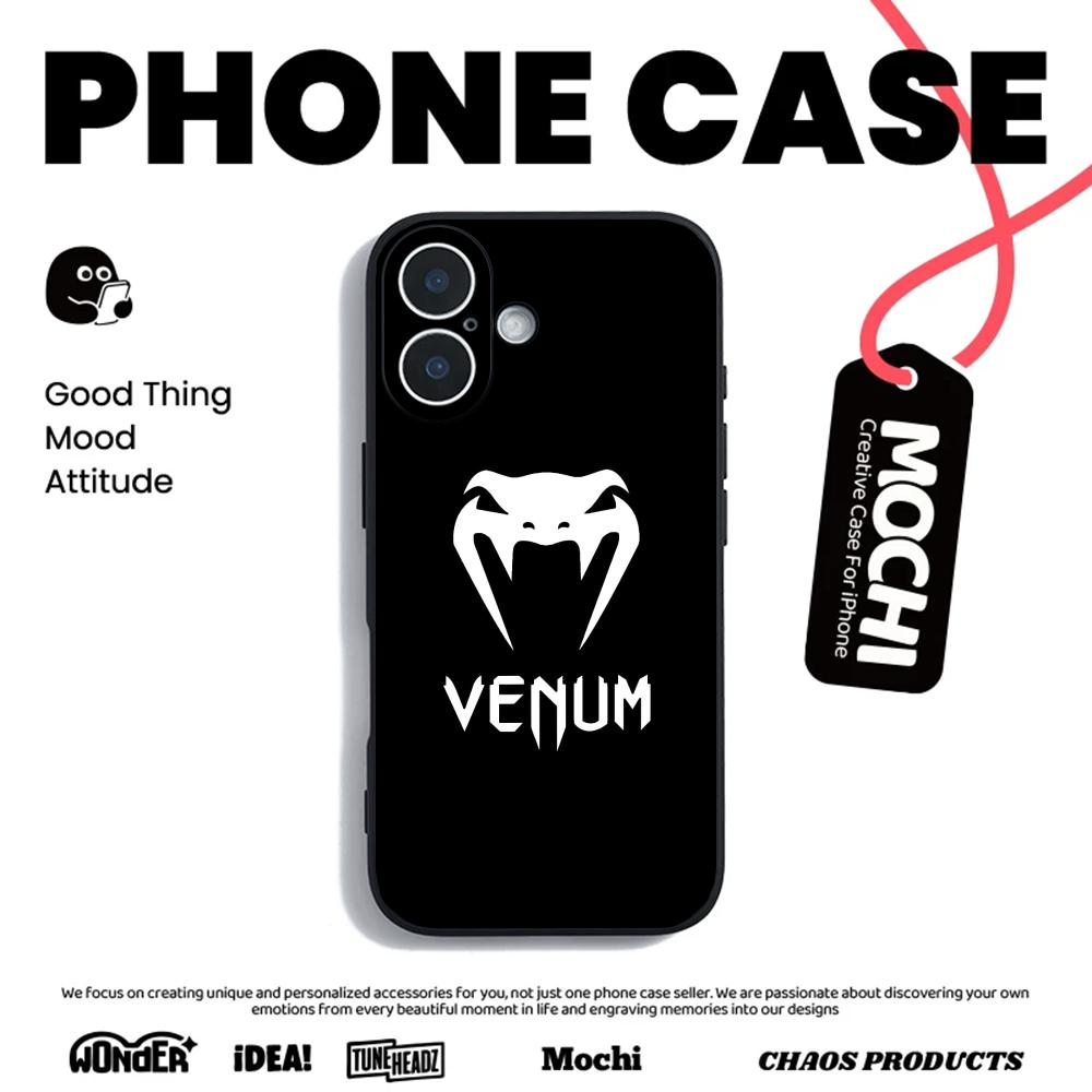 Phone Cases Brand - Cool Brand V-venumS logo telefoonhoesje Zacht