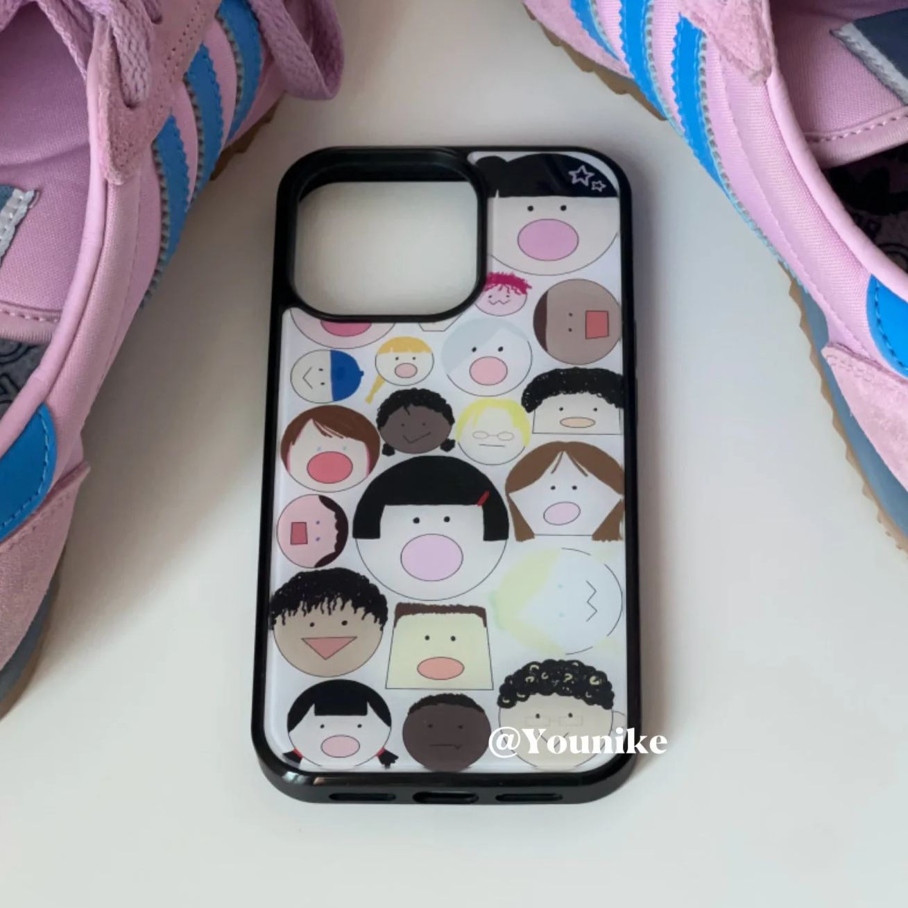 Phone Cases Customized - Cartoon Koreaanse Ins Schattige Grote Hoofd