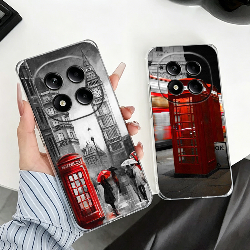 Phone Cases London - London Bus Engeland Telefoonhoesje voor Redmi