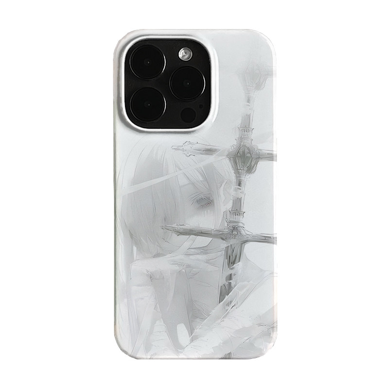 Phone Cases Cool - Mooie Anime Meisje Zwaard Coole Jelly