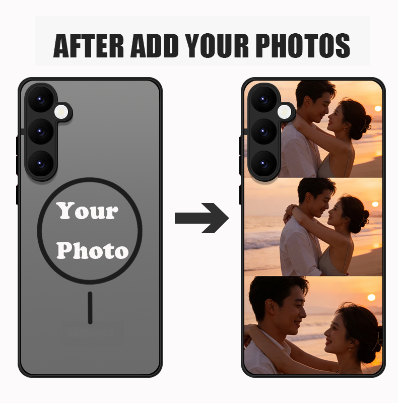 Phone Cases Customized - Magnetische DIY Gepersonaliseerde Aangepaste Fotohoes voor