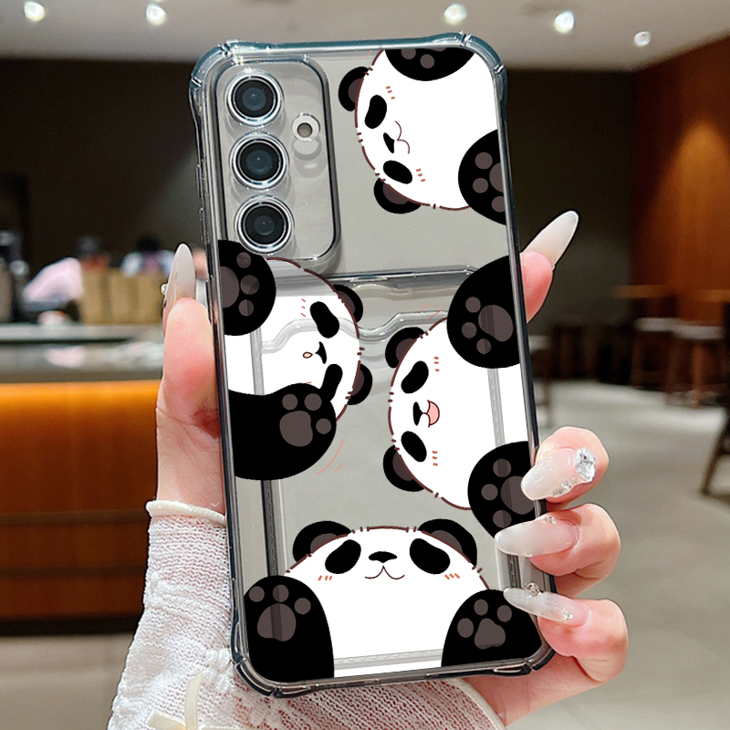 Phone Cases Samsung S25 Fe - Telefoonhoesje met kaartsleuf voor Samsung Galaxy