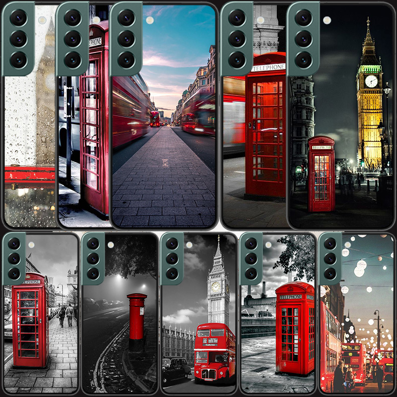 Phone Cases London - Londonbus Engeland Telefoon Hoesje Voor Samsung