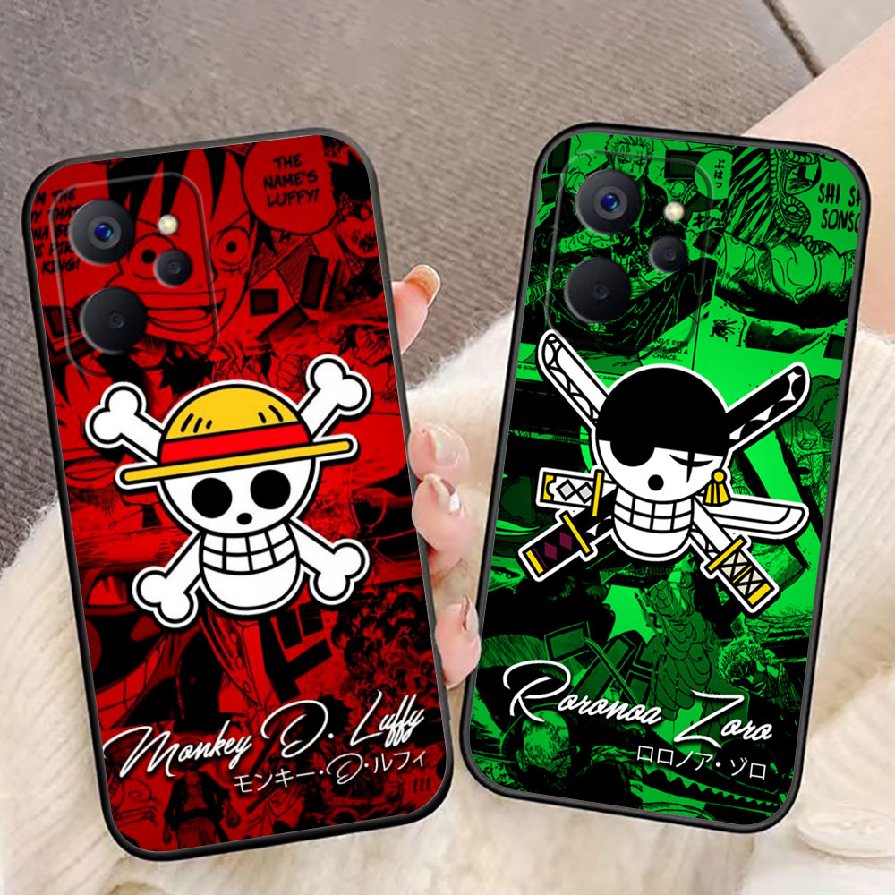 Realme Gt 6 - One Piece Luffy Zoro Nami Telefoonhoesje