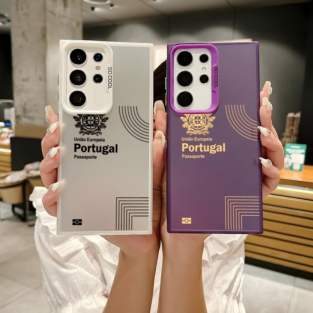 Phone Cases Cool - Coole Portugal Paspoort Telefoonhoes Laser Matte