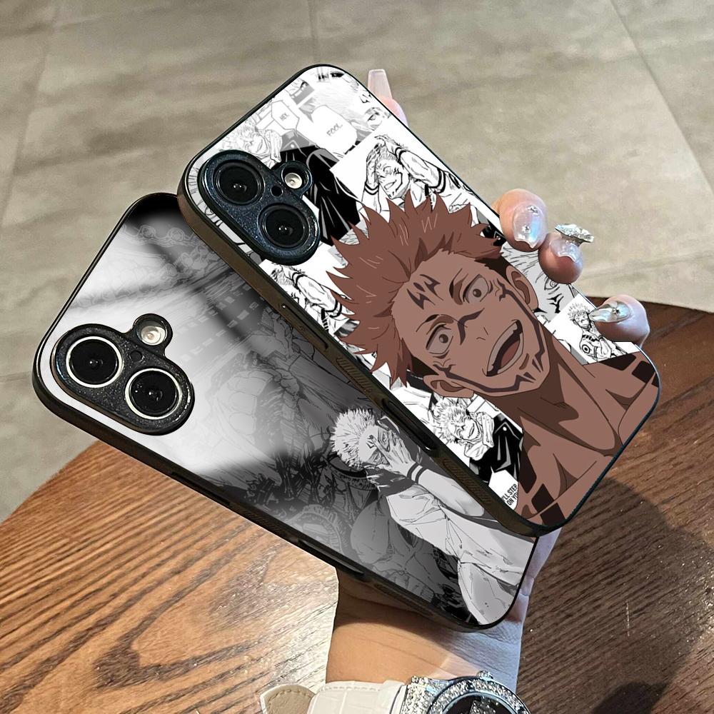 Phone Cases Japan - Sukuna coole anime Japanse mannenpatroon telefoonhoesje