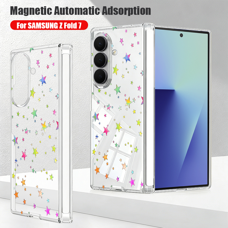 Phone Cases Z Fold 5 - Magnetische Auto-Adsorptie Telefoonhoesje voor Samsung Galaxy