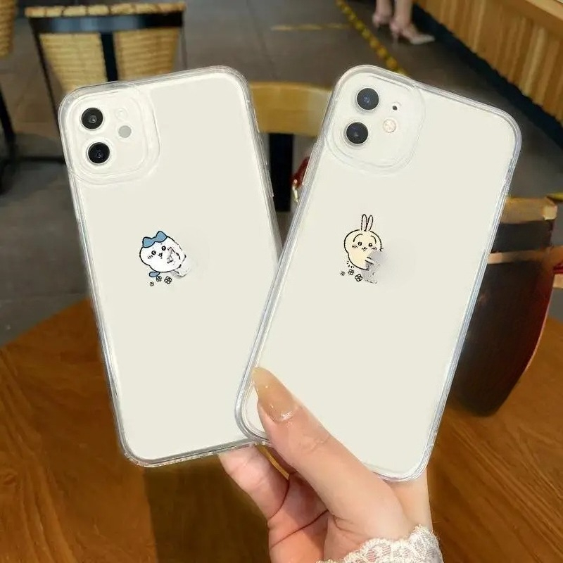 Phone Cases Japanese - Kawaii Anime Chiikawa Telefoonhoesje met appel