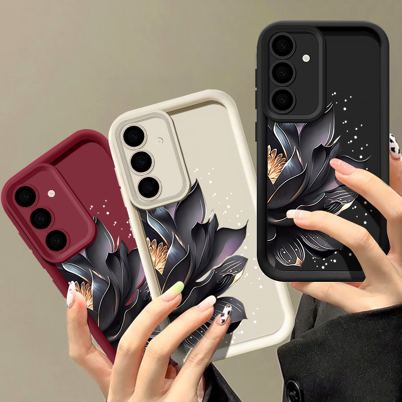 Samsung Galaxy A55 - Lotusbloem Telefoonhoesje Voor Samsung Galaxy A16