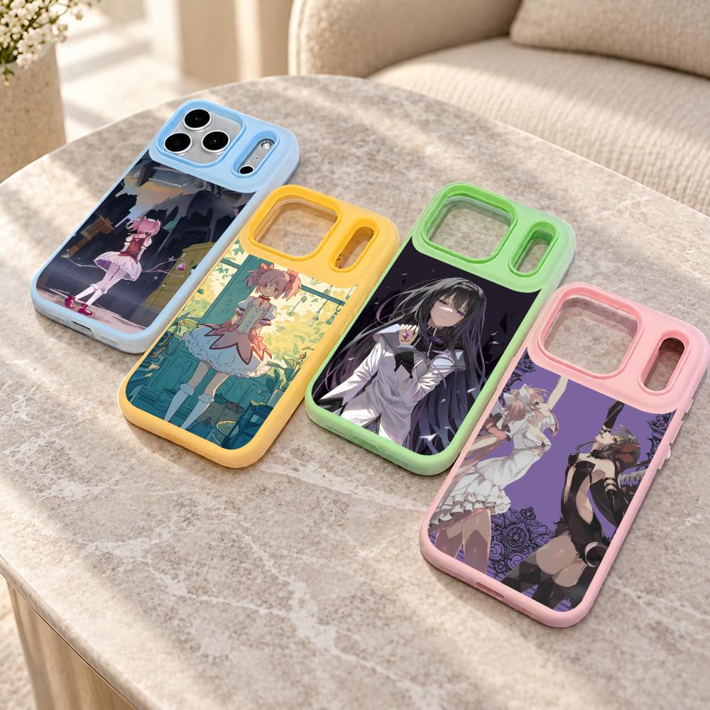 Cute Cartoon Case - Anime Madoka Magica schattige telefoonhoes voor