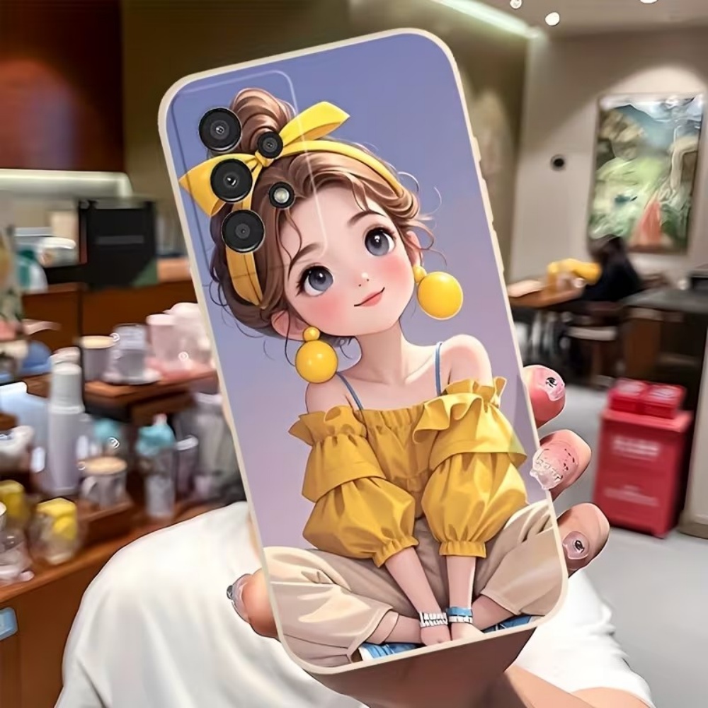 Phone Cases Samsung S25 Fe - Schattig cartoonmeisjes patroon design telefoonhoesje voor