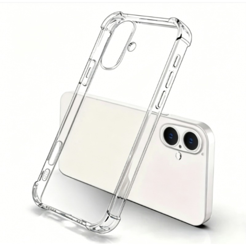 Phone Cases Classy - Nieuwe Luxe Transparante Siliconen Stootvaste Case