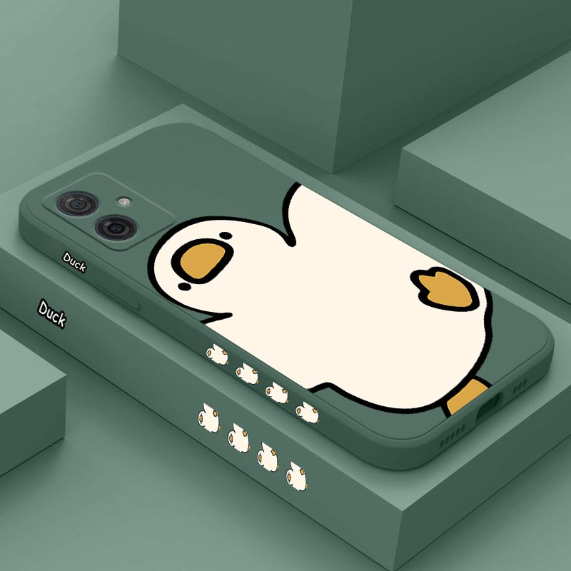 Phone Cases Jjk - G54 Levendige Gans Siliconen Telefoonhoes Voor