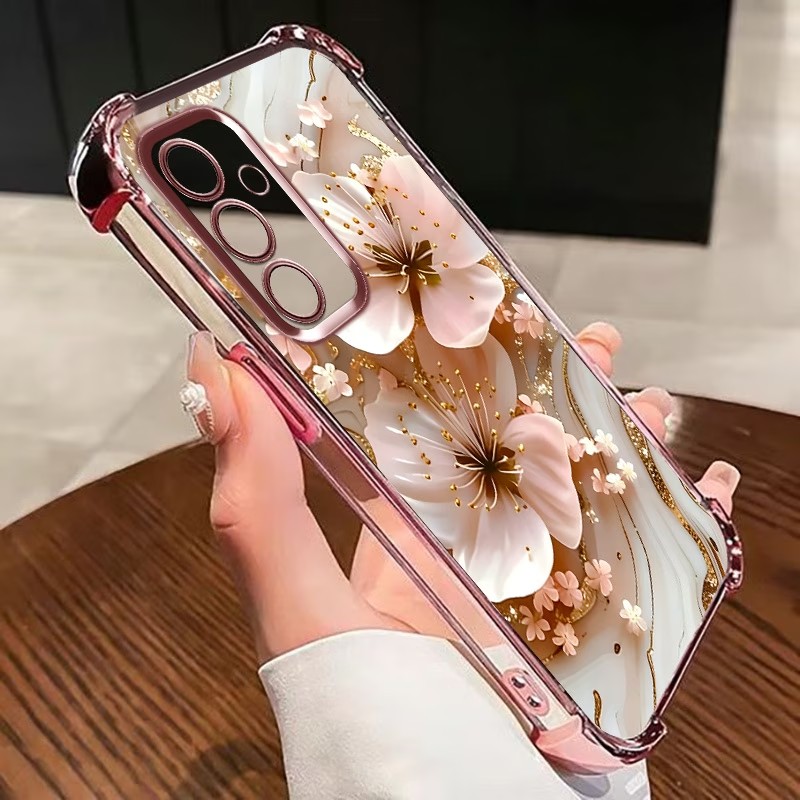 Gegalvaniseerde bloemen transp - Phone Cases Samsung S25 Fe recensie en prijs