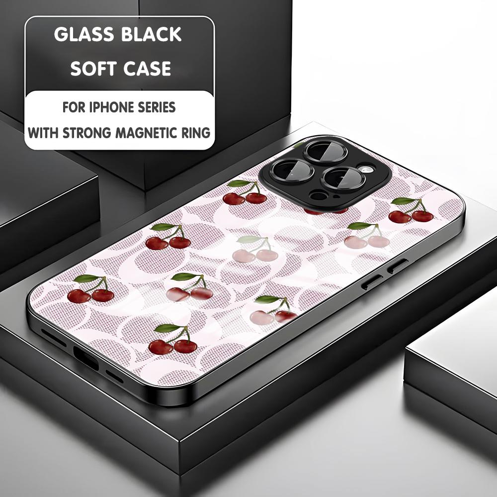 Cherry Luxe Patroon Telefoonho - Phone Cases For Iphone 16 recensie en prijs