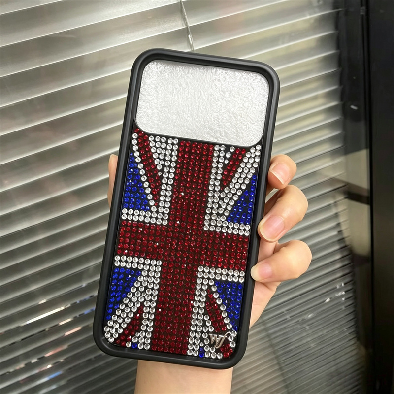 Glinsterende Rhinestone Union  - Phone Cases London recensie en prijs