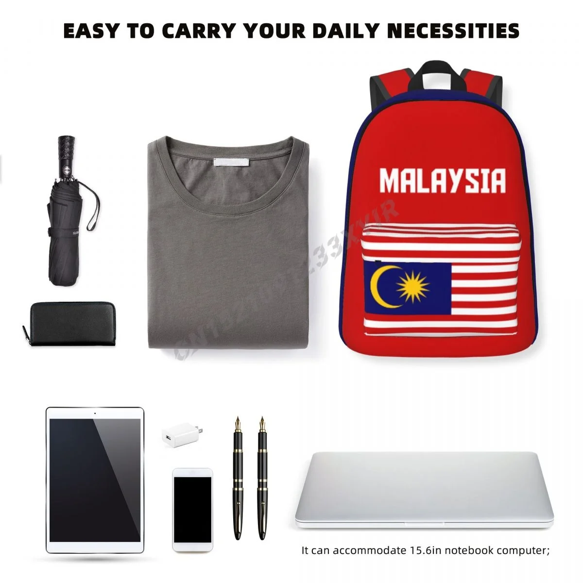 Custom Bag Unisex Rugzak Malei - Phone Cases Malaysia recensie en prijs