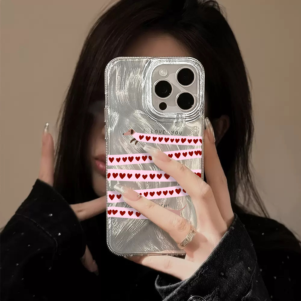 Schattige teckel zijdeachtige  - Phone Cases Samsung S25 Fe recensie en prijs