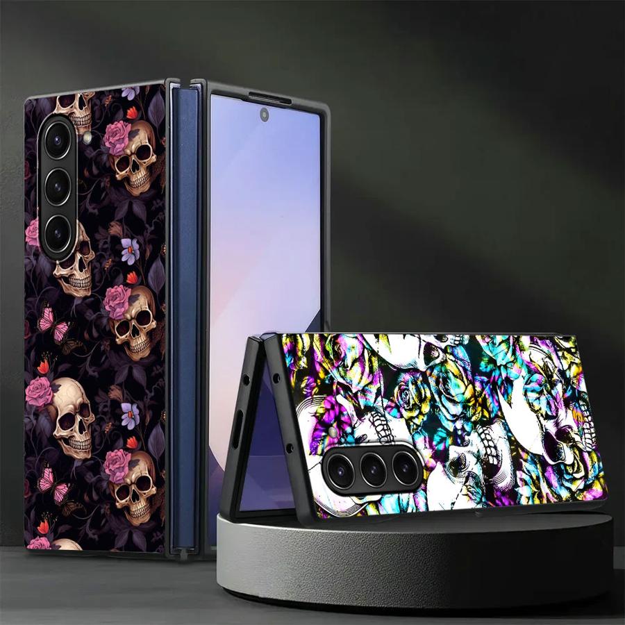 Skull Art Case voor Samsung Ga - Phone Cases Z Fold 5 recensie en prijs