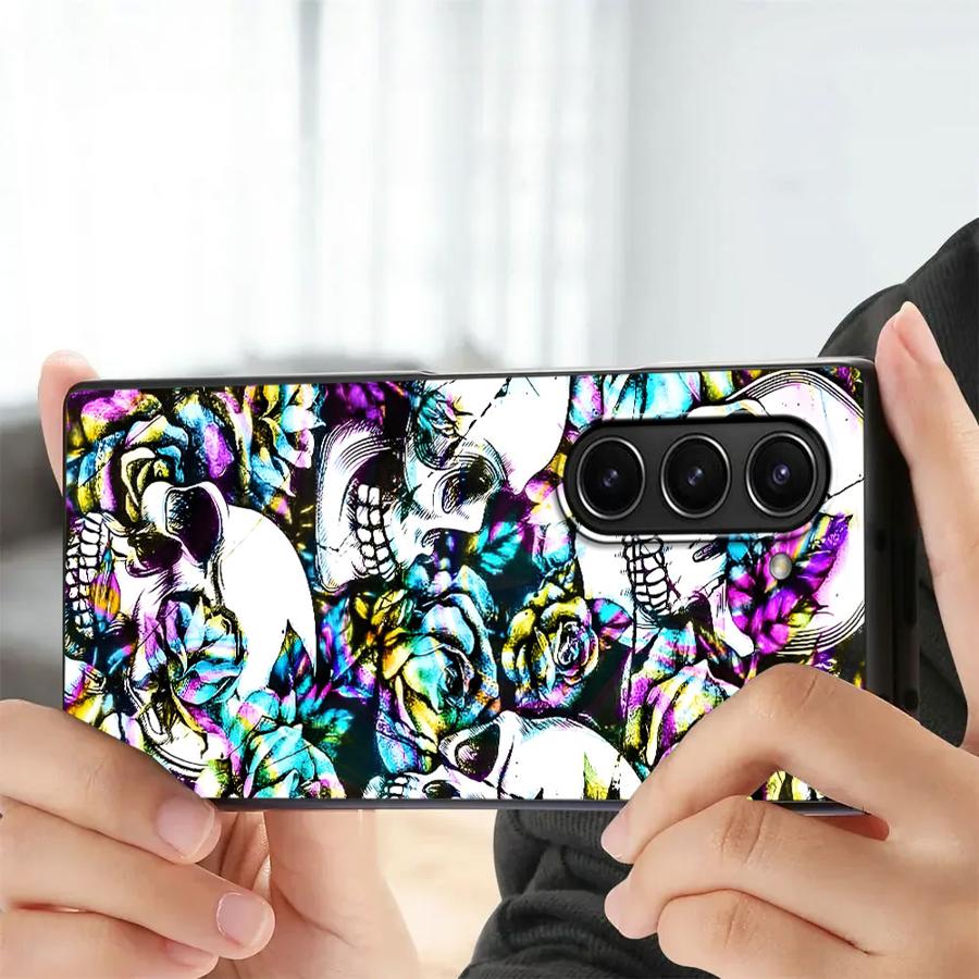 Skull Art Case voor Samsung Ga - Phone Cases Z Fold 5 recensie en prijs