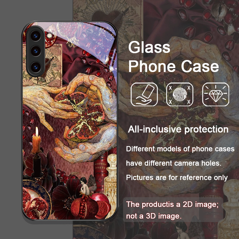 Luxe Granaatappel Bloem Patroo - Phone Cases Samsung S25 Fe recensie en prijs