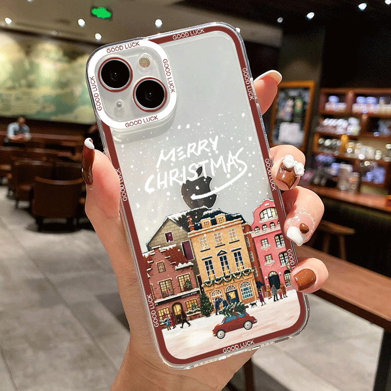 Winter Nieuwjaar Kerst Straat  - Phone Cases Redmi recensie en prijs