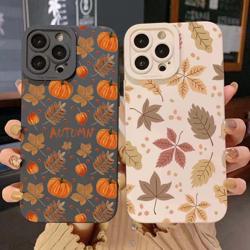 Retro Esdoornbladpatroon Telef - Phone Cases Samsung S25 Fe recensie en prijs
