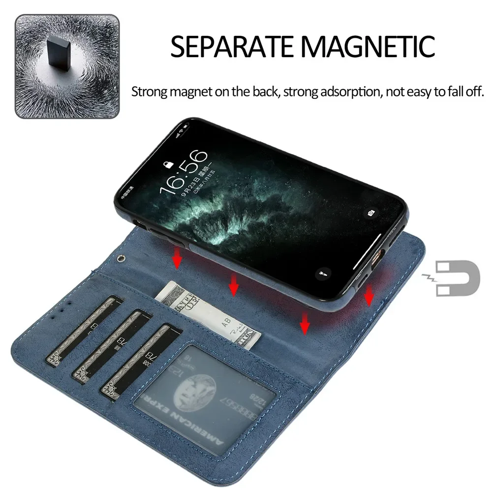 Luxe lederen verwijderbare fli - Phone Cases Classy recensie en prijs