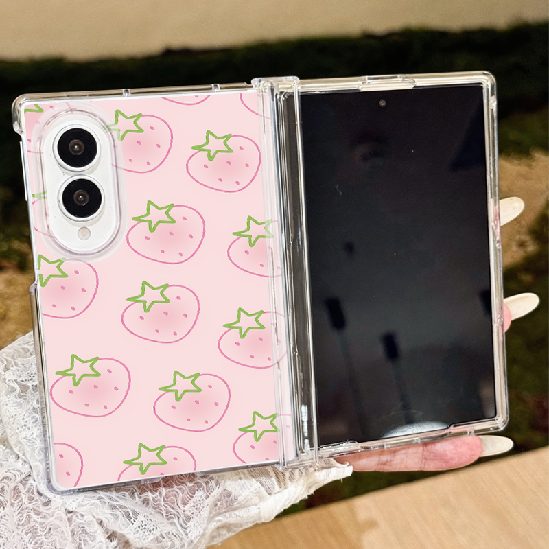 Mooie telefoonhoes met bloemen - Phone Cases Z Fold 5 recensie en prijs