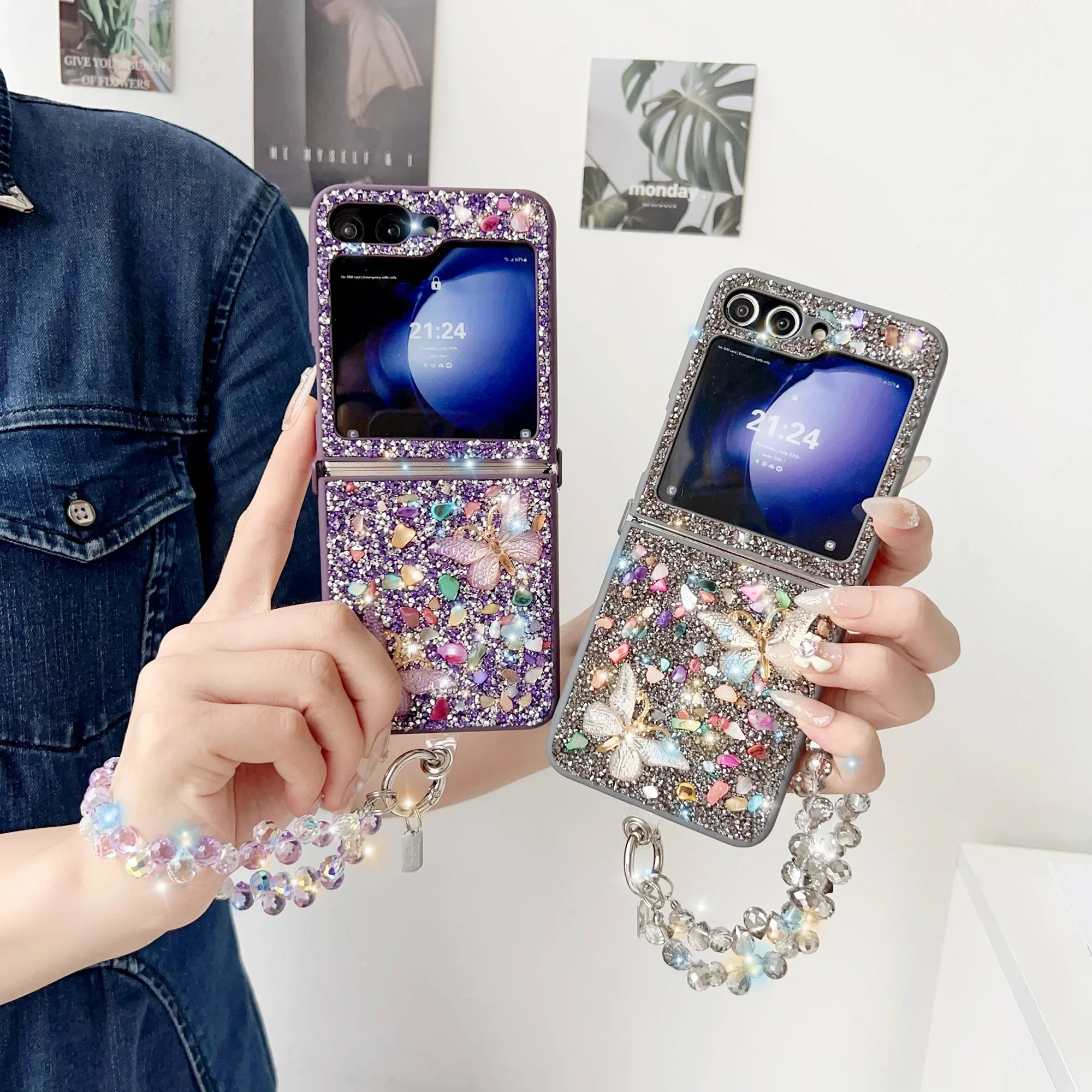 Luxe Glitter Telefoon Case Voo - Phone Cases Samsung Galaxy recensie en prijs