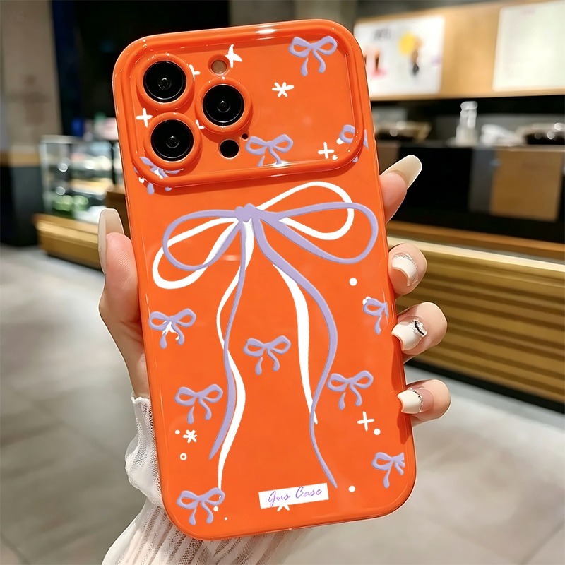 Grote Paarse Strik Ster Doodle - Phone Cases Purple recensie en prijs