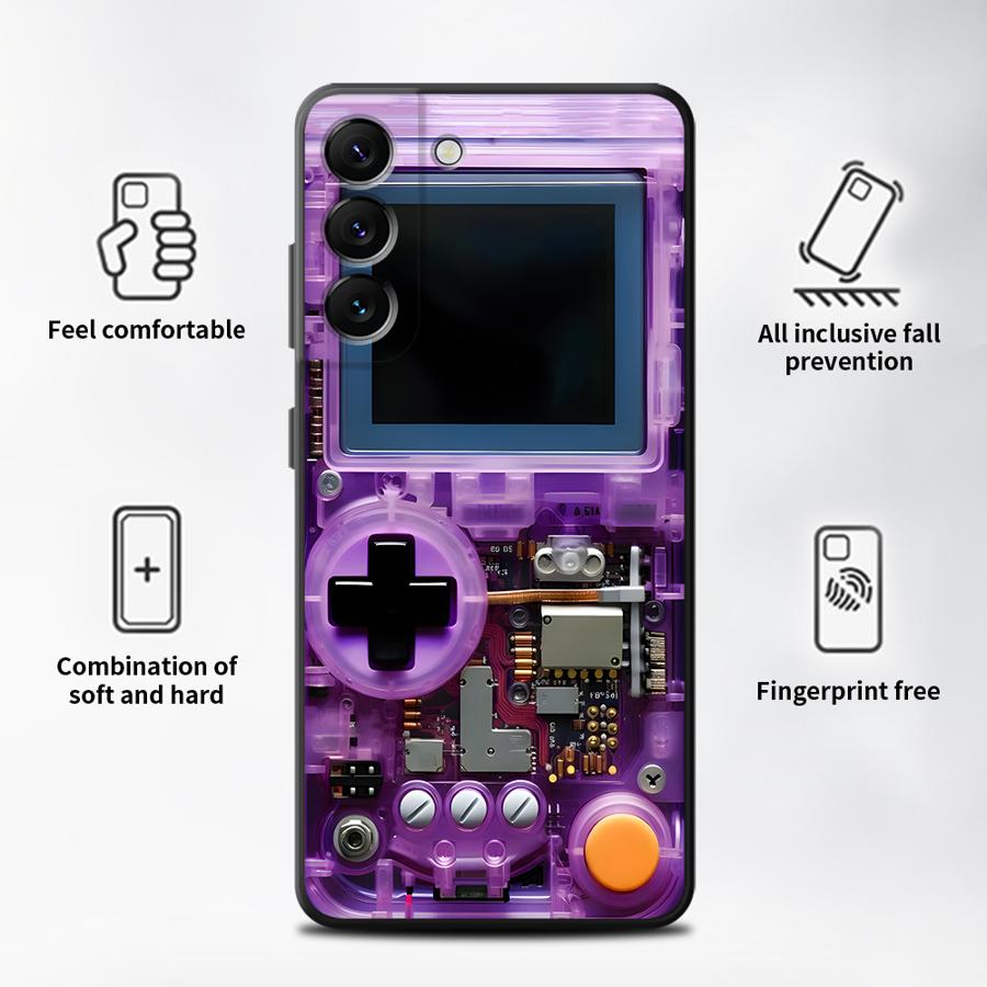 Paarse gaming console telefoon - Phone Cases Purple recensie en prijs