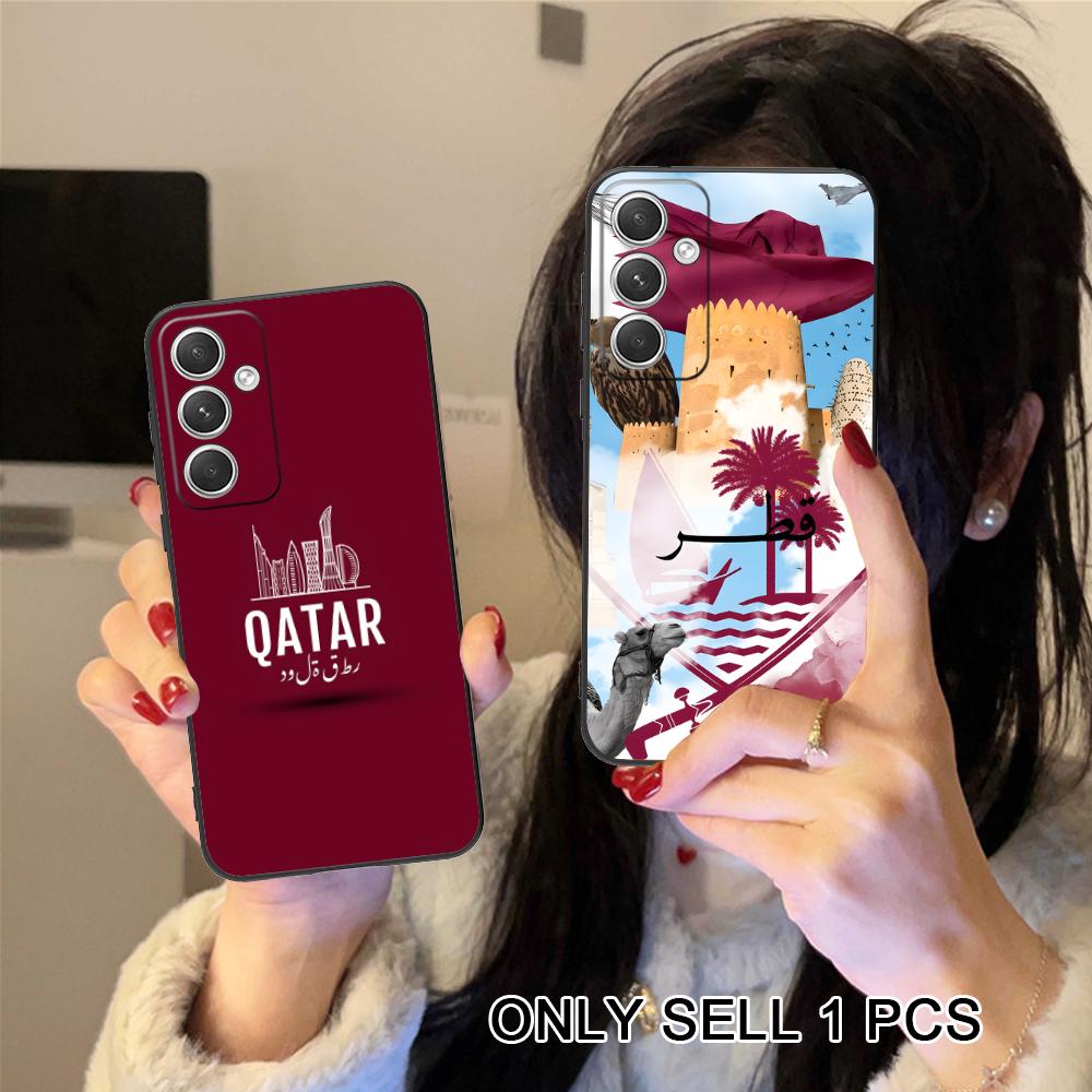 Qatar Vlag Matte TPU Mobiele T - Phone Cases Qatar recensie en prijs