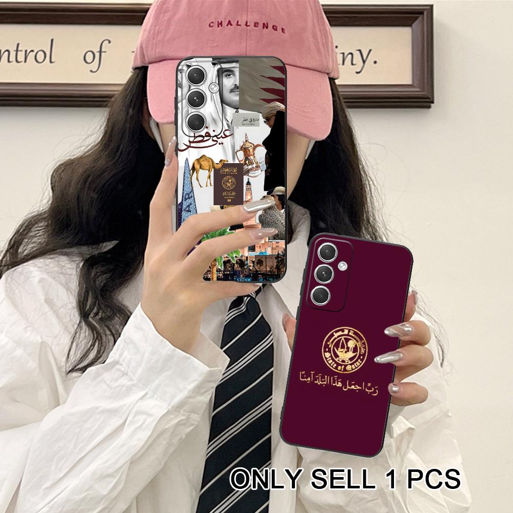 Qatar Vlag Matte TPU Mobiele T - Phone Cases Qatar recensie en prijs