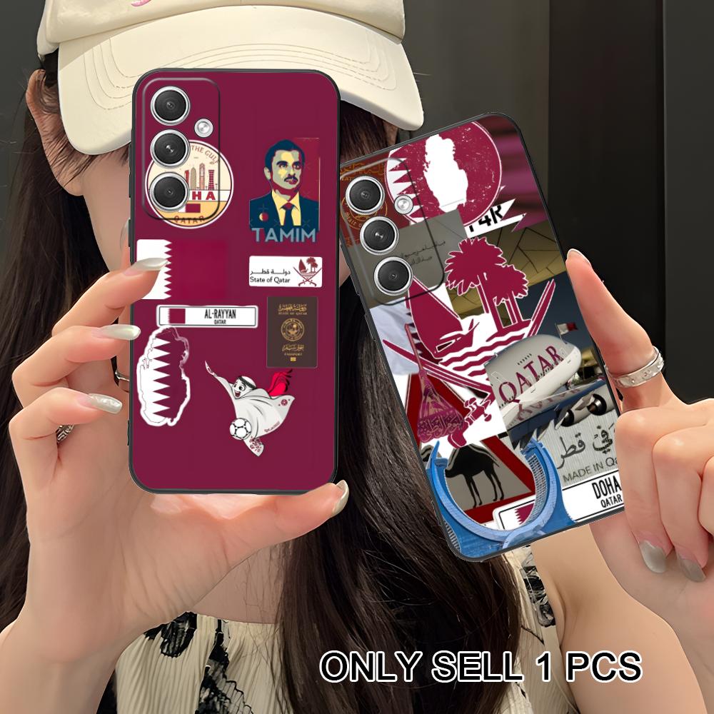 Qatar Vlag Matte TPU Mobiele T - Phone Cases Qatar recensie en prijs