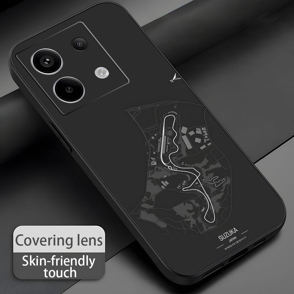F1 Race Track Print Telefoon C - Phone Cases Redmi recensie en prijs
