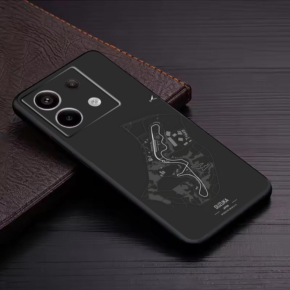 F1 Race Track Print Telefoon C - Phone Cases Redmi recensie en prijs