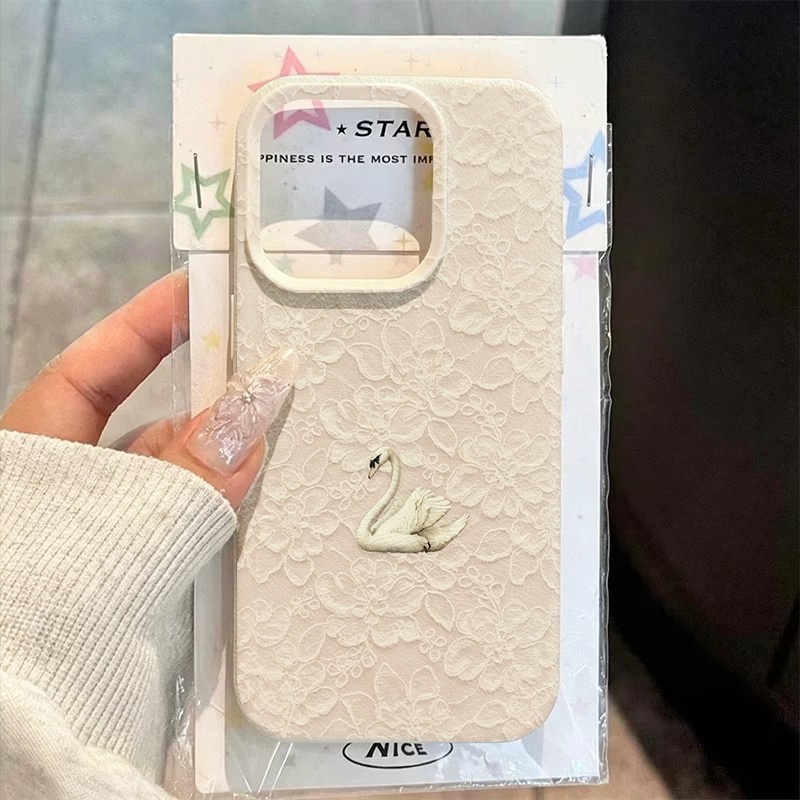 Telefoonhoesje met kant-zwaanp - Phone Cases For Iphone 16 recensie en prijs