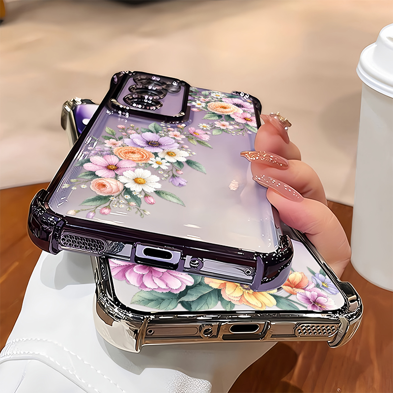 Roze Tulp Paarse Pioen Bloem T - Phone Cases Purple recensie en prijs