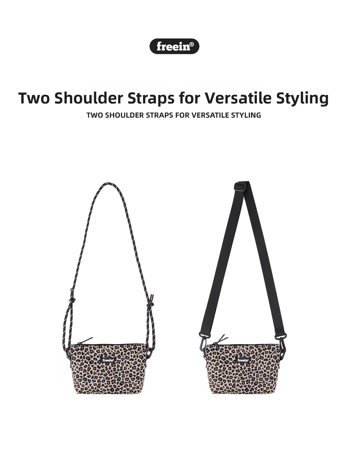 Freein Crossbodytas met luipaa - Phone Cases Brand recensie en prijs