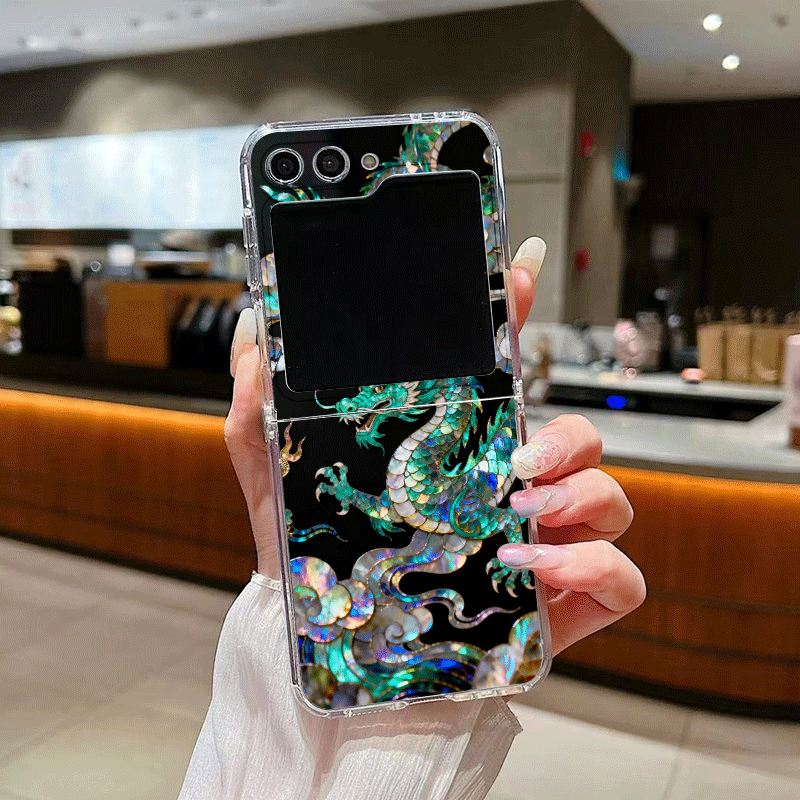 Stijlvolle Tiger Dragon Marmer - Phone Cases Z Fold 5 recensie en prijs