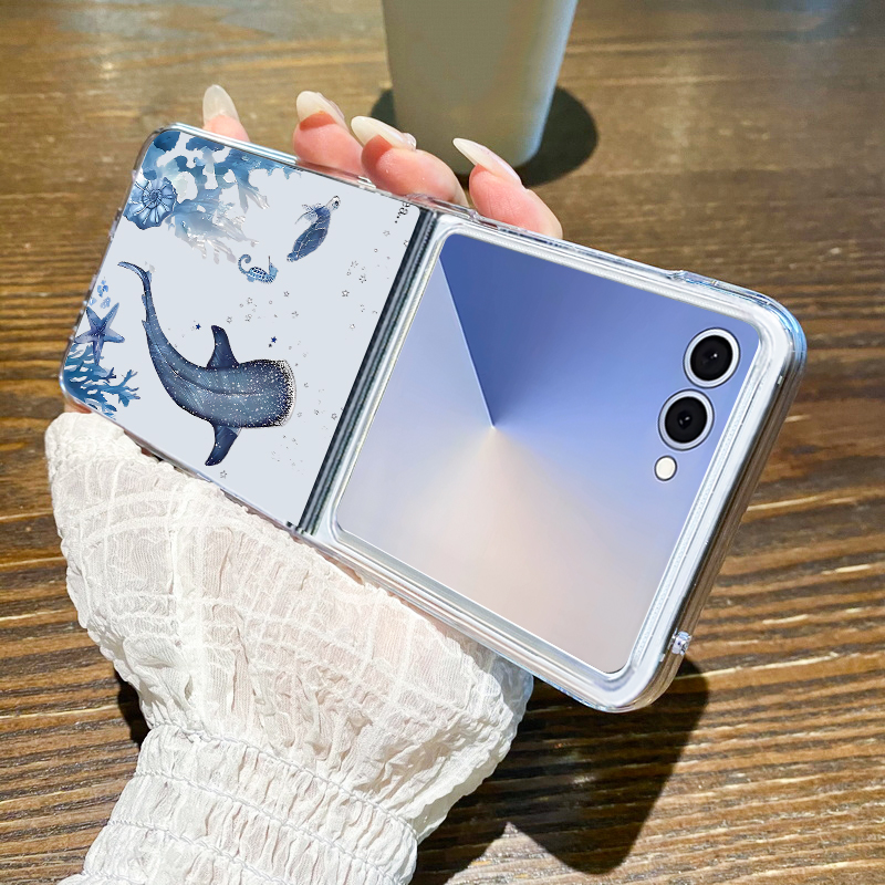 Walvispatroon telefoonhoesje v - Phone Cases Z Flip 6 recensie en prijs