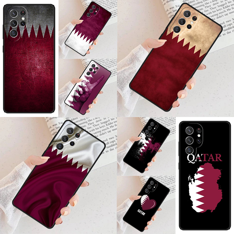 Qatar Vlag Nationale Banner Mo - Phone Cases Qatar recensie en prijs