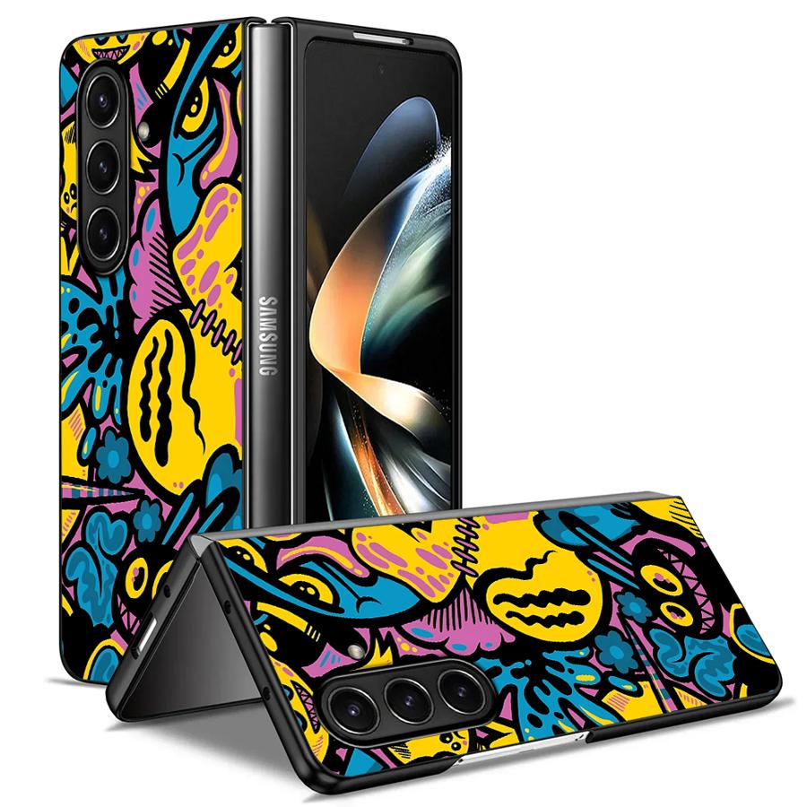 Cartoon Graffiti Ontwerp Case  - Phone Cases Z Fold 5 recensie en prijs