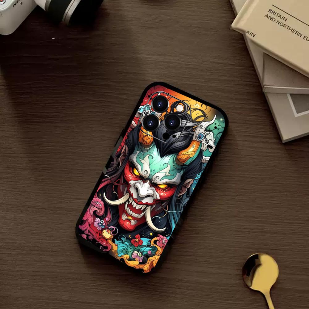 Japan Ghost Face Samurai Telef - Phone Cases Japan recensie en prijs