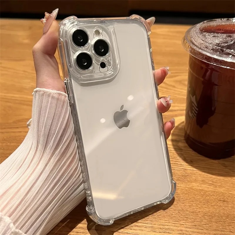 Nieuwe Luxe Transparante Silic - Phone Cases Classy recensie en prijs